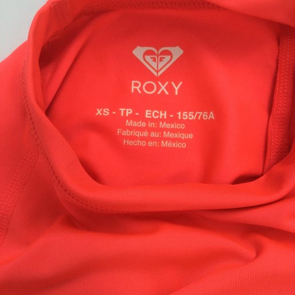 Roxy Orange Swim Rashguard Size XS - Picture 8 of 8